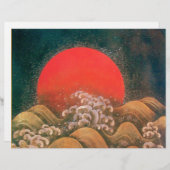 AMATERASU, SUN GODDESS Red Black Brown (Voorkant / Achterkant)