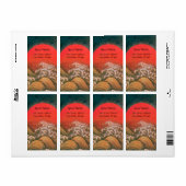 AMATERASU, SUN GODDESS Red Black Brown Etiket (Full Sheet)