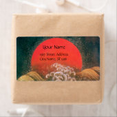 AMATERASU, SUN GODDESS Red Brown Etiket (Insitu)