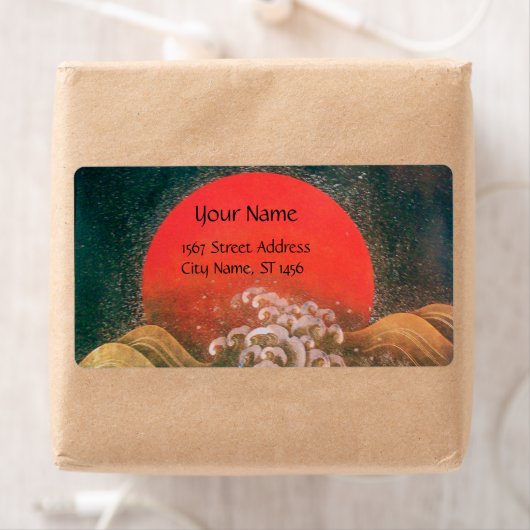 AMATERASU, SUN GODDESS Red Brown Etiket (Insitu)