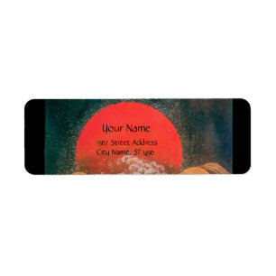 AMATERASU, SUN GODDESS Red Brown Etiket