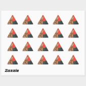 AMATERASU, SUN GODDESS, rood, zwart, bruin Sticker (Vel)