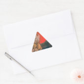 AMATERASU, SUN GODDESS, rood, zwart, bruin Sticker (Envelop)