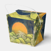 AMATERASU SUN GODDESS Yellow Black Green Bedankdoosjes (Achterkant)