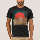 AMATERASU, SUN GODESS Red Black Brown T-shirt (Voorkant)