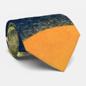 AMATERASU, SUN GODESS Yellow Green Black Stropdas (Opgerold)