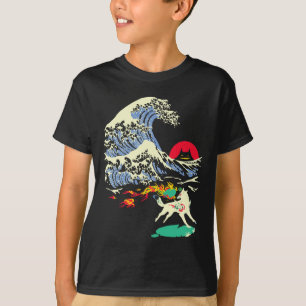 Amaterasu Zon God Wolf De Grote Golf Videogame 3 T-shirt