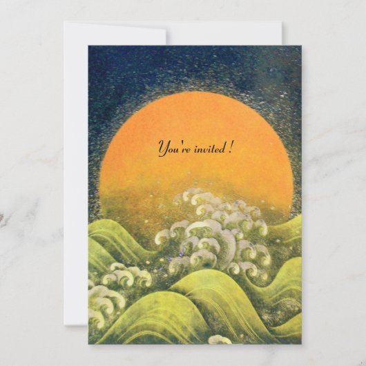 AMATERASU, ZONNEGODIN, geel groen zwart Kaart (Voorkant)