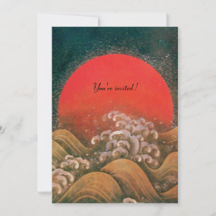 AMATERASU, ZONNEGODIN, geel zwart rood groen ijs Kaart