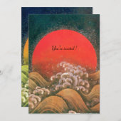 AMATERASU, ZONNEGODIN, geel zwart rood zilver Kaart (Voorkant / Achterkant)