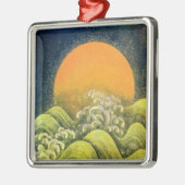 AMATERASU, ZONNEGODIN METALEN ORNAMENT (Links)