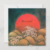 AMATERASU, ZONNEGODIN, rood zwart bruin Kaart (Voorkant)