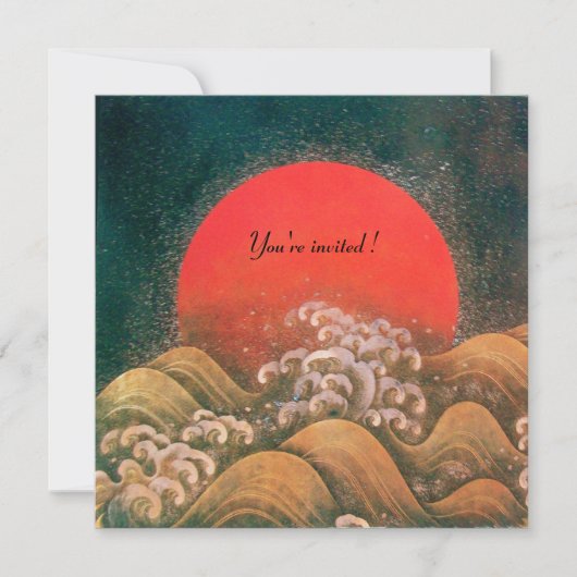 AMATERASU, ZONNEGODIN, rood zwart bruin Kaart (Voorkant)