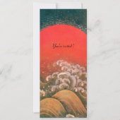 AMATERASU, ZONNEGODIN, rood zwart bruin Kaart (Voorkant)