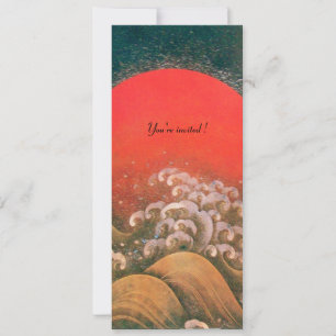 AMATERASU, ZONNEGODIN, rood zwart bruin Kaart