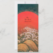 AMATERASU, ZONNEGODIN, rood zwart bruin Kaart (Achterkant)