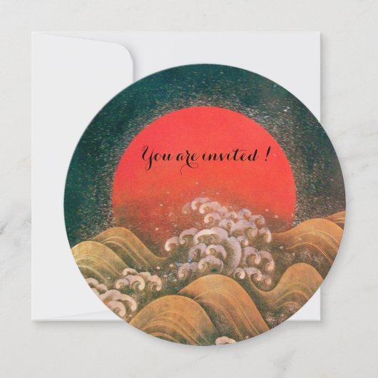 AMATERASU, ZONNEGODIN, rood zwart bruin Kaart (Voorkant)