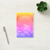 AMATERASU ZONNEGODIN Roze Geel Blauw Post-it® Notes (Kantoor)