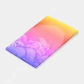 AMATERASU ZONNEGODIN Roze Geel Blauw Post-it® Notes (Schuin)