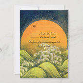 AMATERASU, ZONNEGODIN RSVP, geel groen zwart Kaart (Achterkant)