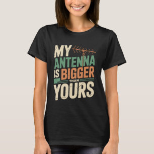 Amateur apparatuur Ham Radio Antenne T-shirt