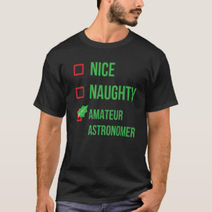 Amateur Astronomer Funny Pajama Kerstmis T-shirt