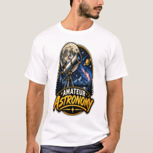 Amateur Astronomische Telescoop en Sterrenstelsel T-shirt