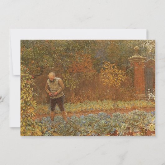 Amateur (Coachman & Cabbages) van Frederick Walker (Voorkant)