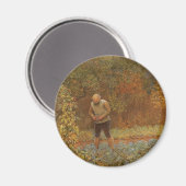 Amateur (Coachman & Cabbages) van Frederick Walker Magneet (Voorkant / Achterkant)