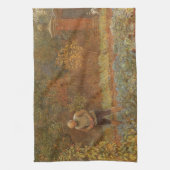 Amateur (Coachman & Cabbages) van Frederick Walker Theedoek (Verticaal)