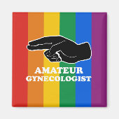 Amateur gynaecoloog magneet (Voorkant)