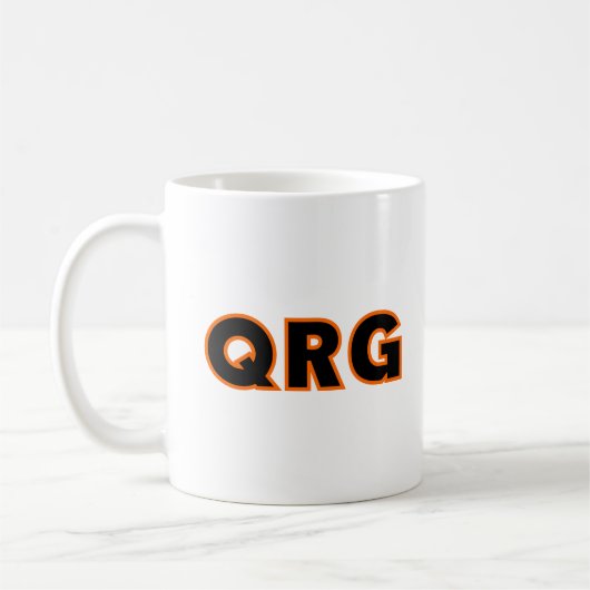 Amateur Ham Radio QRG Koffiemok (Links)