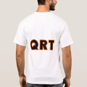 Amateur Ham Radio QRT T-shirt (Achterkant)