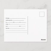 Amateur Ham Radio QSL Kaart Operators Nederland (Achterkant)