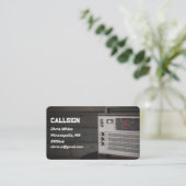 Amateur Ham Radio Visitekaartje (Staand voorkant)