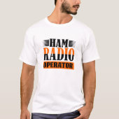 Amateur Ham-radiooperator T-shirt (Voorkant)