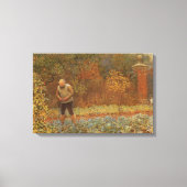 Amateur (Koetsier en Kool) door Frederick Walker Canvas Afdruk (Voorkant)