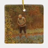 Amateur (Koetsier en Kool) door Frederick Walker Keramisch Ornament (Voorkant)