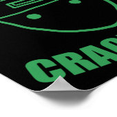 Amateur Leprechaun sketch kan een crackhead set zi Poster (Hoek)