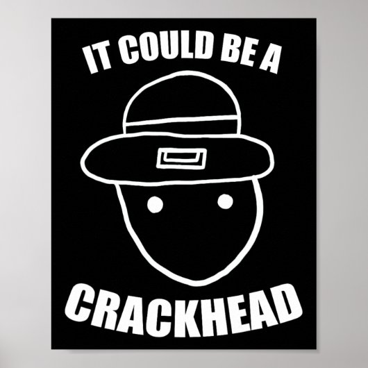Amateur Leprechaun sketch kan een crackhead set zi Poster (Voorkant)