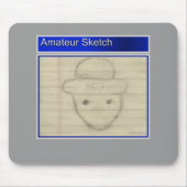 Amateur Leprechaun Sketch Muismat (Voorkant)