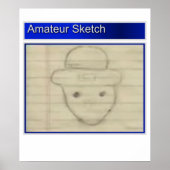 Amateur Leprechaun Sketch Poster (Voorkant)