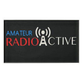 Amateur Radio Actief Naambadge