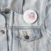 Amateur Radio Babe Ronde Button 5,7 Cm (In situ)