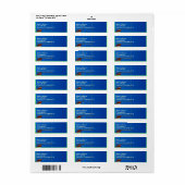 Amateur Radio Beam Antenne Etiket (Full Sheet)