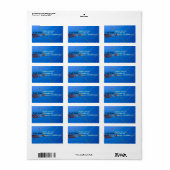 Amateur Radio Beam Antenne Groot Etiket (Full Sheet)