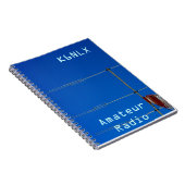 Amateur Radio Call Sign & Beam 3 Notitieboek (Rechterzijde)