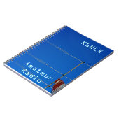 Amateur Radio Call Sign & Beam 3 Notitieboek (Linkerzijde)