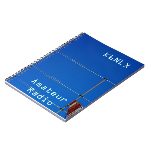 Amateur Radio Call Sign & Beam 3 Notitieboek (Linkerzijde)