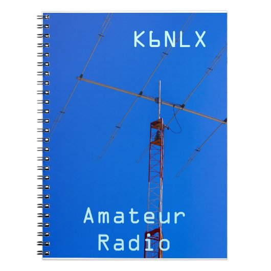 Amateur Radio Call Sign & Beam Notitieboek (Voorkant)